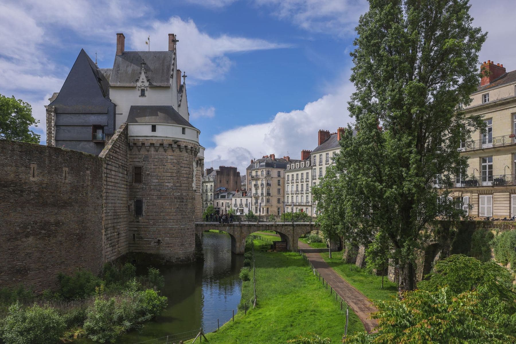 Le château des ducs de Bretagne à Nantes